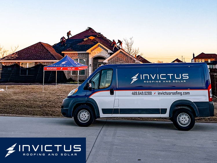 Invictus Roofing And Solar Vehicle